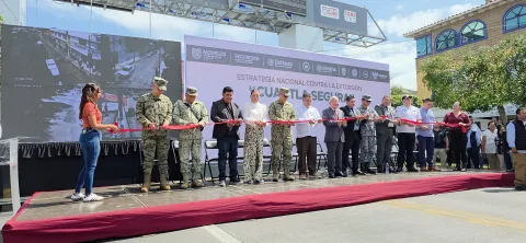 Encabezan autoridades estatales y municipales, inauguración de primer arco de seguridad en Cuautla