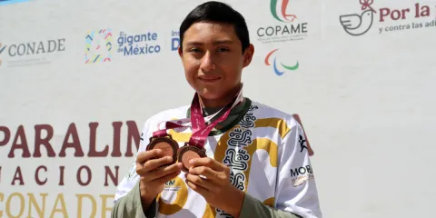 Ángel Gutiérrez gana segunda medalla en paranatación durante la Paralimpiada Nacional Conade 2025