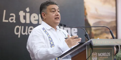Miguel Ángel Urrutia, titular de la Secretaría de Seguridad Pública del Estado de Morelos