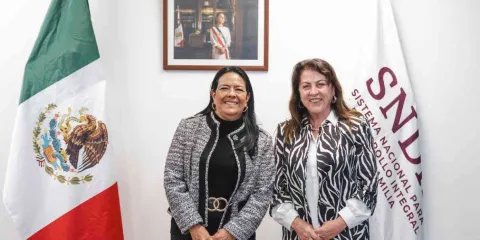 Fortalece MGS vínculos con el DIF nacional