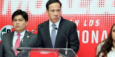 Eliasib Polanco, presidente del Partido Revolucionario Institucional (PRI) Morelos
