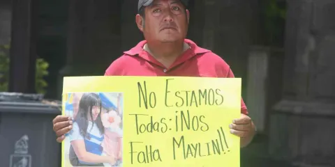 Piden padres de Maylin que el caso sea investigado como feminicidio