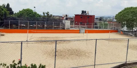 Destacó la rehabilitación de la cancha de voleibol de playa.