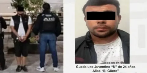 Aprehenden a un líder criminal en Jiutepec; era operador del cártel Santa Rosa Lima