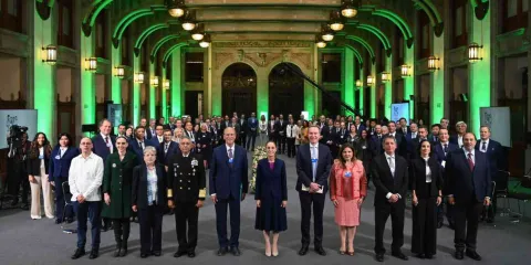 Sheinbaum presenta el Plan México a miembros del Foro Económico Mundial