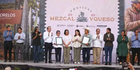 Inaugura MGS el Festival del Mezcal y Queso