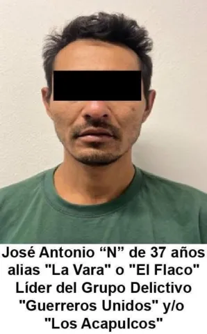 El vara,lider grupo delictivo
