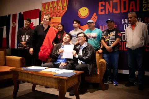 Participantes del ENJDAT 2025, en Cuernavaca, Morelos