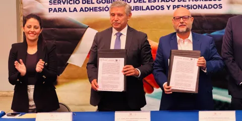 Cuernavaca integrará a 1,400 trabajadores al Instituto de Crédito en 2026 y firma convenio para beneficiar a jubilados, pensionados e incapacitados.