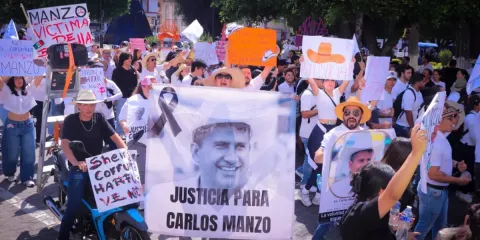 UNTA Morelos se une a marcha nacional para exigir justicia por el asesinato del alcalde de Uruapan y atención al campo ante el abandono federal.