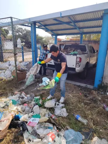 Cesvmor refuerza en Tecajec el manejo adecuado de envases químicos para proteger el entorno