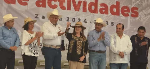  Miguel Barranco rinde su cuarto informe y destaca liderazgo cañero en Casasano