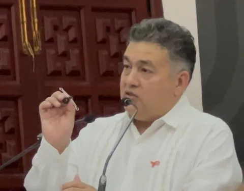 Miguel Ángel Urrutia Lozano, titular de la Secretaría de Seguridad Pública en Morelos