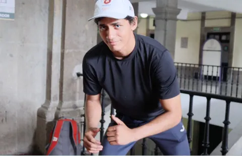 Johan García, medallista por cuatro años consecutivos en Olimpiada Nacional.