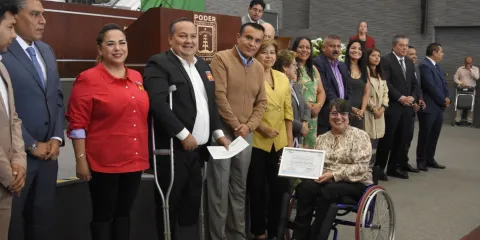 Congreso de Morelos entrega el Premio Estatal “Gabriela Brimmer” 2025 a cinco morelenses destacados por su labor en inclusión