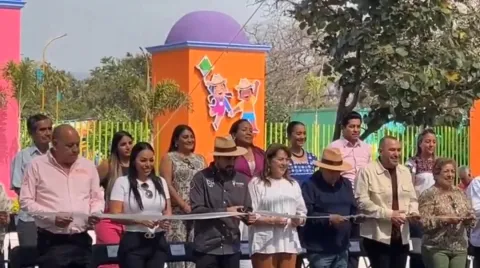 Inauguran la segunda etapa del Parque Infantil Yautepeques en Yautepec, consolidándolo como un espacio clave de recreación familiar en Morelos.