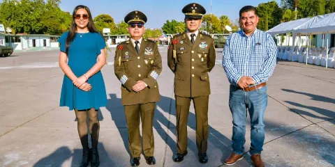 Fernando Ayala Estrada asumió el mando del Quinto Regimiento Mecanizado en Cuautla y destacó la coordinación con municipios para fortalecer la seguridad.