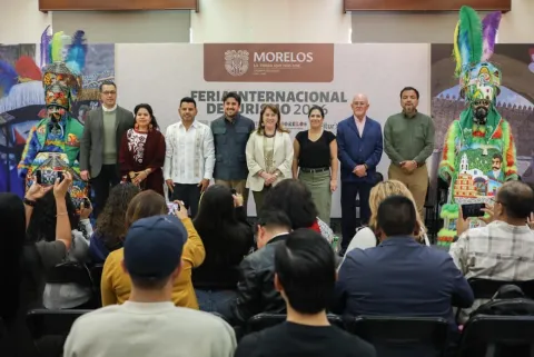 La gobernadora Margarita González Saravia anunció la participación de Morelos en la FITUR 2026 en Madrid, España, para promover su oferta turística y cultural.