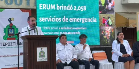 Perseo Quiroz rinde su primer informe de gobierno en Tepoztlán con inversión en seguridad y obras públicas