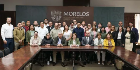 Margarita González Saravia encabeza primera reunión de gabinete de 2026 en Morelos