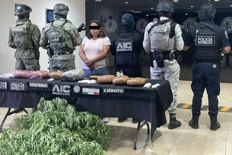 La SSPC confirmó la detención de Marlene “N”, ex candidata en Totolapan, por presuntos vínculos con el grupo criminal “La Empresa”; los operativos continuarán en la zona.