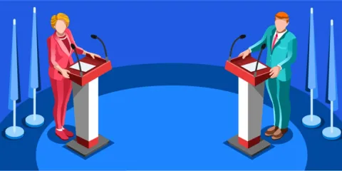 Porqué el debate parece inexistente