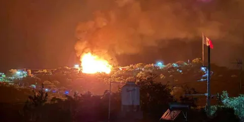 Bomberos de Cuernavaca alertan por riesgo de incendios en panteones y colonias de la capital