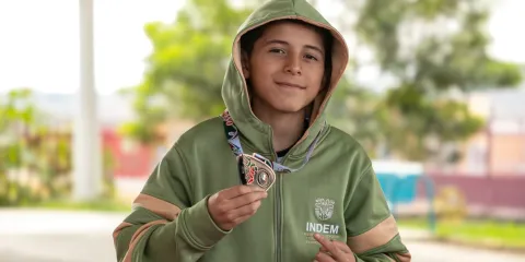 Ismael Rivera gana bronce en el Abierto Mexicano de Lucha Olímpica 2026