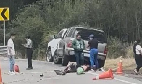 Un motociclista murió y otro resultó herido tras un accidente en la México-Cuernavaca, a la altura de Tres Marías, en Huitzilac.