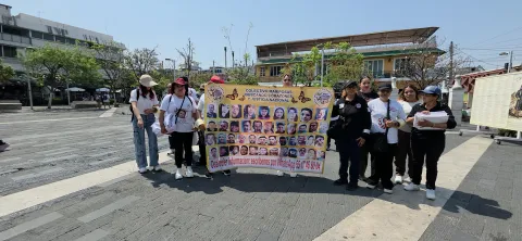Colectivo realiza jornada de búsqueda en Cuautla para localizar a 52 personas desaparecidas mediante difusión de fichas y llamado a la ciudadanía.