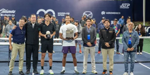 Michael Mmoh se corona campeón del Morelos Open 2026 tras vencer a Taro Daniel