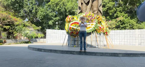 Yndira Sandoval afirmó que a 107 años del asesinato de Emiliano Zapata, continúan el abandono del campo, el despojo de tierras y la exigencia de justicia en México.