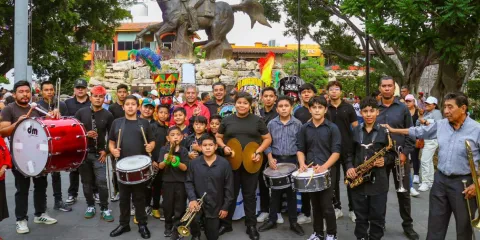 Cuernavaca vive jornada cultural con el concierto “La música que abraza a las niñas y los niños”