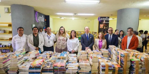 Morelos recibe donación histórica de acervo bibliográfico de la UAM para fortalecer la Red Estatal de Bibliotecas