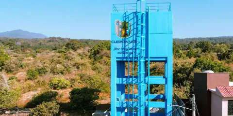 Cuernavaca fortalece abastecimiento de agua con cinco nuevos tanques elevados