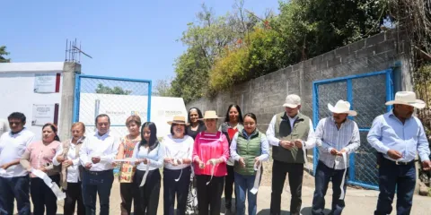Hueyapan recibe obras de rehabilitación de agua potable con inversión superior a 1.8 millones de pesos