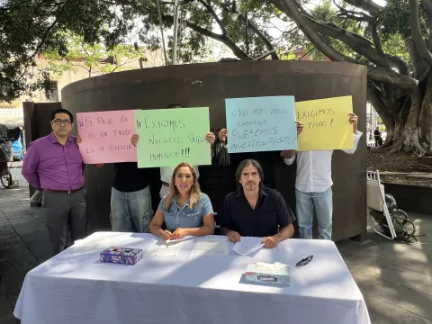 Maestros denuncian adeudos en Morelos; IEBEM asegura avances en regularización de pagos y nómina.