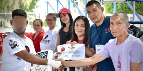 Primer Torneo de Box “Knock Out no tires la toalla” fortalece reinserción social en Atlacholoaya