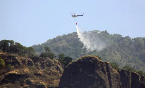 HELICOPTERO PRUEBA TEPOZTLAN
