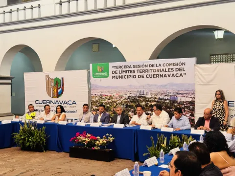 El Ayuntamiento de Cuernavaca realizó la Tercera Sesión de la Comisión de Límites Territoriales para avanzar en acuerdos con municipios vecinos y brindar certeza jurídica a habitantes.