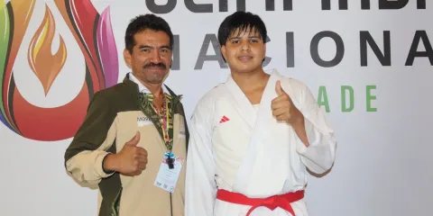 Lenin Alexander Trinidad concluye participación en karate en la Olimpiada Nacional Conade 2026