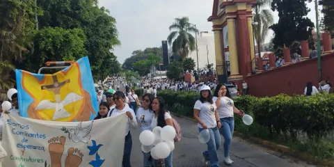 Marcha por la paz reúne a ciudadanos en Cuernavaca