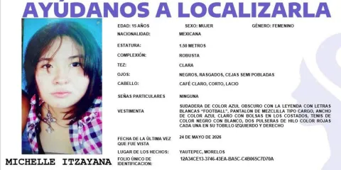 Activan Protocolo Alba por desaparición de estudiante de la UAEM en Yautepec