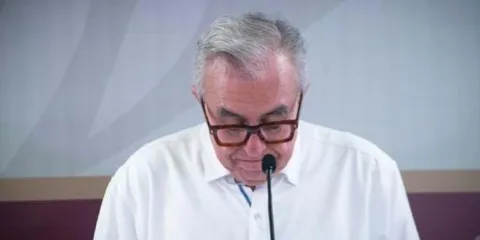 Rocha Moya habría abandonado Palacio tras operativo aéreo en helicóptero militar