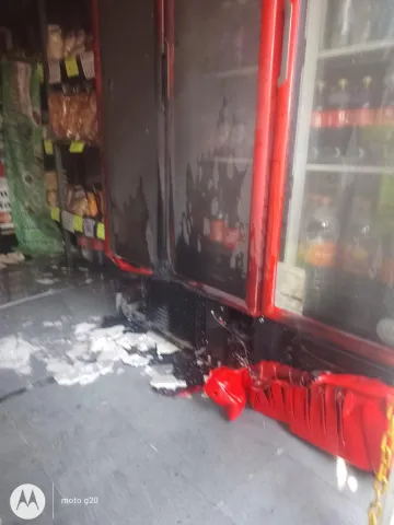 Incendio en Cuautla en colonia Emiliano Zapata