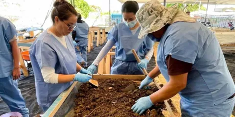 Sexta exhumación en Jojutla concluye entre reclamos y hallazgo de restos de mujeres y bebés