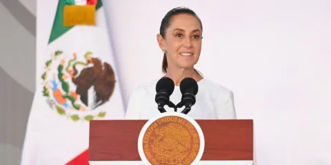 Claudia Sheinbaum anuncia obras y reconoce reducción de homicidios en Morelos