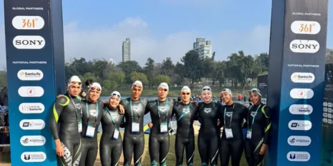 Nadadores morelenses compiten en el Mundial Juvenil de Aguas Abiertas en Argentina