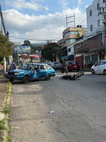 Accidente vial en Cuernavaca