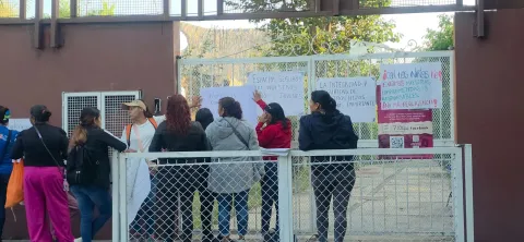 Protesta en Cuautla por irregularidades educativas 